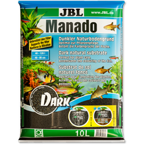 JBL Manado Dark, 10L, akvaariohiekka, musta, 1,5-2,5mm