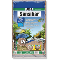 JBL Sansibar Red, 10kg, punaruskea, hieno akvaariohiekka, 0,2-0,6mm