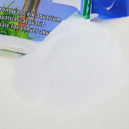 JBL Sansibar Snow, 5kg, lumenvalkoinen hieno akvaariohiekka, 0,2-0,6mm