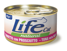 LifeCat, Tonnikala & Kinkku, 24x85g, á 1,40€