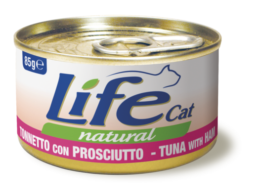 LifeCat, Tonnikala & Kinkku, 24x85g, á 1,40€