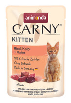 Kitten Nauta, Vasikka & Kana, 12x85g, á 1,66€
