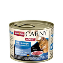 Carny Adult Nauta & Turska 6x200g, á 2,16€ 