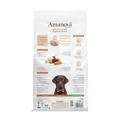 Amanova Dog Adult Large Exquisite Chicken 12kg