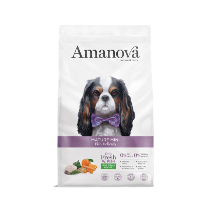 Amanova Dog Adult Mature Mini Fish 2kg