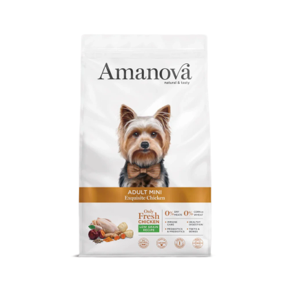 Amanova Dog Adult Mini Exquisite Chicken 2kg & 7kg
