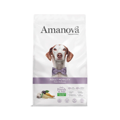 Amanova Dog Adult Mobility Fish Delicacy 2kg & 10kg