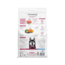 Amanova Dog Adult Sensitive Salmon Deluxe 2kg & 10kg