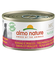 HFC, Natural DOG, tonnikala & kana, 24x95g, á 1,54€