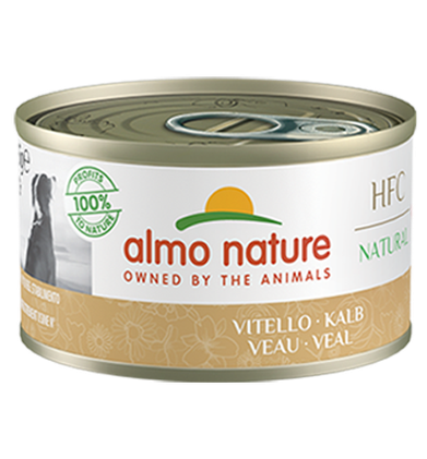 HFC, Natural DOG, vasikka, 24x95g, á 1,54€