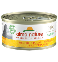 HFC Natural cat, kananfilettä, 24x70g, á 1,33€