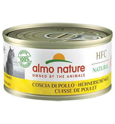 HFC Natural cat, kanakoipi, 24x70g, á 1,33€