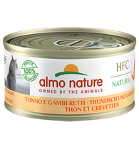 HFC Natural Cat, tonnikala & katkarapu, 24x70g, á 1,33€