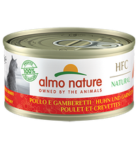 HFC Natural cat, kana & katkarapu, 24x70g, á 1,33€