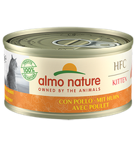 HFC Natural cat, Kitten, kana, 24x70g, á 1,33€