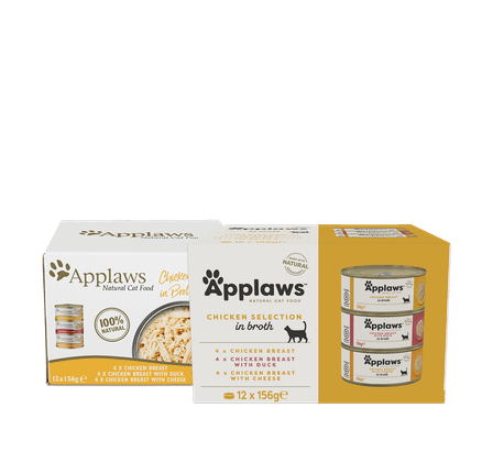 Applaws Multipack, Kana lajitelma, 12x156g