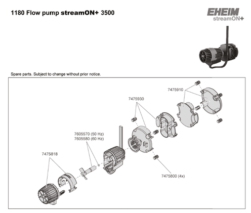 EHEIM streamON+ 3500 (1180220)