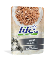 LifeCat, Tonnikala & silli (Whitebaits) hyytelössä, 30x70g, á 1,30€