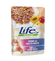 LifeCat, Tonnikala & hedelmämix, 30x70g, á 1,30€