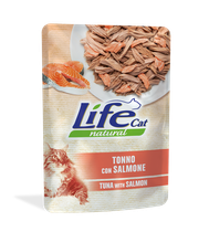 LifeCat, Tonnikala & lohi, 30x70g, á 1,30€