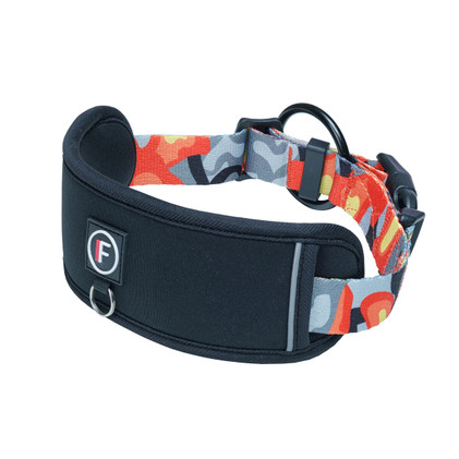 FINNERO CAMOCOLOR, Säädettävä Pistolukkopanta koiralle - Oranssi