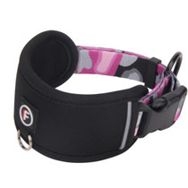 FINNERO CAMOCOLOR, Säädettävä Pistolukkopanta koiralle - Pinkki