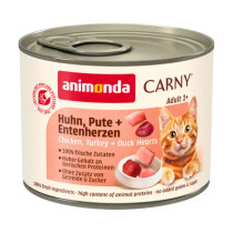 Carny Adult Kana, Kalkkuna & Ankansydän 6x200g, á 1,99€