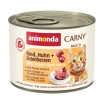 Carny Adult, Nauta, Kana & Ankansydän, 6x200g, á 1,99€