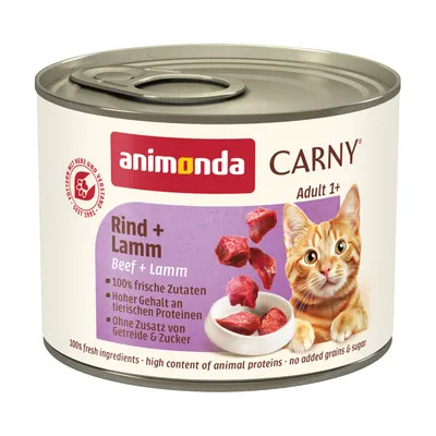 Carny Adult Nauta & Lammas 6x200g, á 1,99€