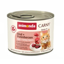Carny Senior, Nauta & Kalkkunan sydän, 6x200g, á 1,99€