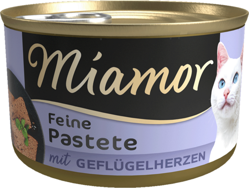 Miamor Pastete, Siipikarjansydän paté, 12x85g, á 1,25€