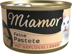 Miamor Pastete, Siipikarjanmaksa paté, 12x85g, á 1,25€