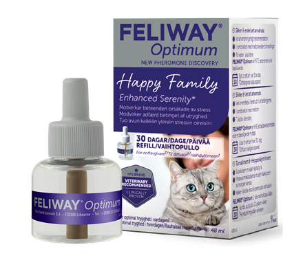 Feliway Optimum vaihtopullo 48ml, kissalle
