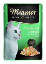 Miamor Fine Filets, Tonnikala & vihannes, 24x100g, á 1,66€