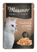 Miamor Fine Filets, Tonnikala & lohi, 24x100g, á 1,66€