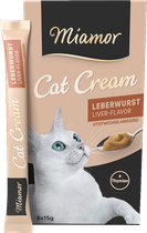Miamor, Cat Snack (Cream), maksa, 6x15g