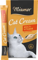Miamor, Cat Snack (Cream), monivitamiini, 6x15g