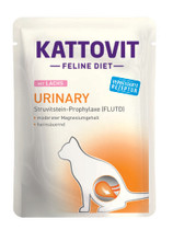 Kattovit Urinary, Lohi, 24x85g, á 1,08€