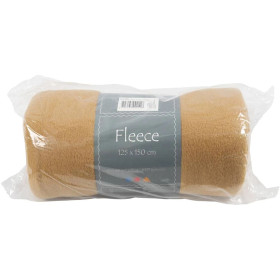 Fleece, Pit. 125cm, Lev: 150cm, 200g, ruskea, 1kpl