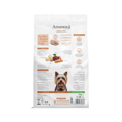 Amanova Dog Adult Mini Exquisite Chicken 2kg & 7kg