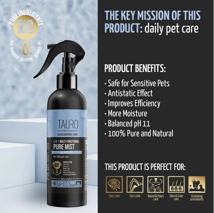 Tauro Pro Line 6in1 Multi-Functional Pure Mist Suihke 