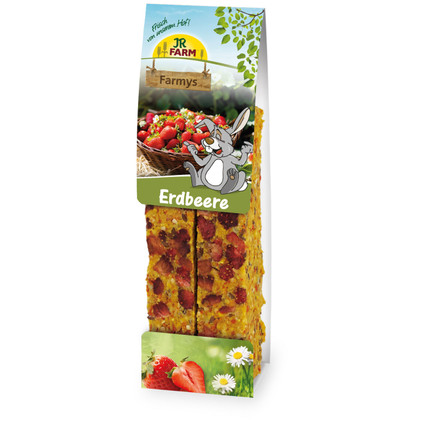 JR Farm basic, Mansikkatanko, 2kpl/pkt 160g  