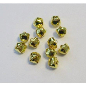 Kulkuset - 10mm, kulta, 16kpl