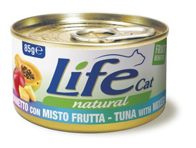 LifeCat, Tonnikala & Hedelmä-Mix, 24x85g, á 1,30€