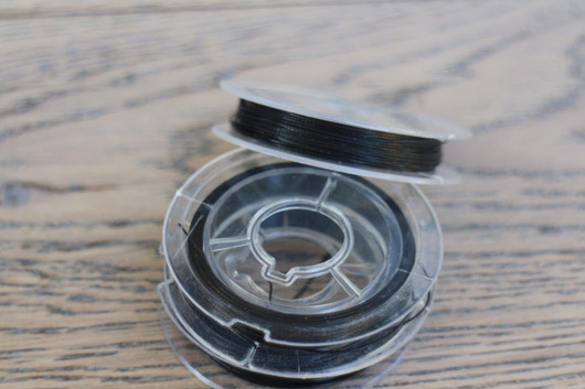 Metallilanka, nylon päällystetty, 0.38mm, Eri Värejä