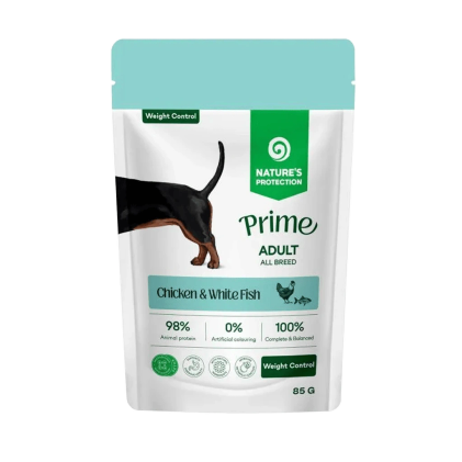 Prime DOG Adult All Breed Weight Control 12x85g