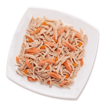 LifeCat, Kana, lohi & porkkana, 30x70g, á 1,30€