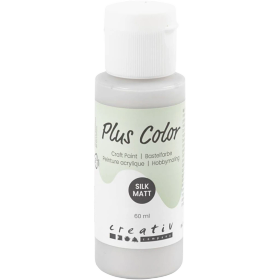 Plus Color Askartelumaali 60ml Hopea