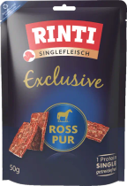 Rinti Singlefleisch Exclusive – Hevonen, 50g