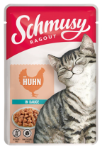 Schmusy Ragout, Kana Kastikkeessa, 22x100g, á 0,77€